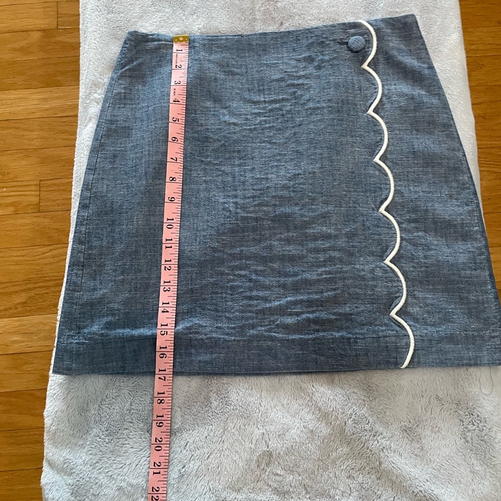 J. Crew Scalloped Skirt - Picture 5 of 9